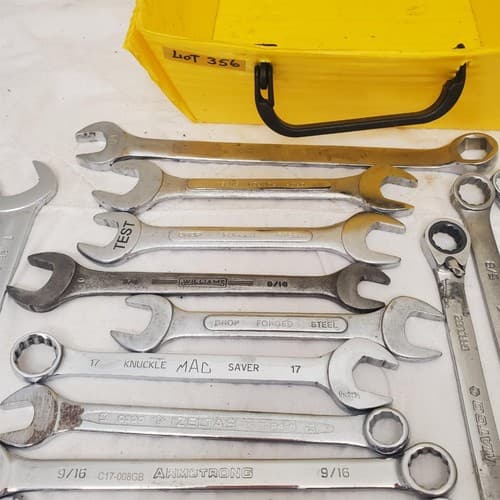 Lot of Assorted Matco, Kobalt, Armstrong and more Wrenches Set LOT-356 - Thumbnail 7