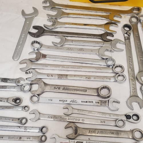 Lot of Assorted Matco, Kobalt, Armstrong and more Wrenches Set LOT-356 - Thumbnail 8