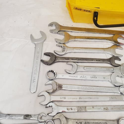 Lot of Assorted Matco, Kobalt, Armstrong and more Wrenches Set LOT-356 - Thumbnail 12