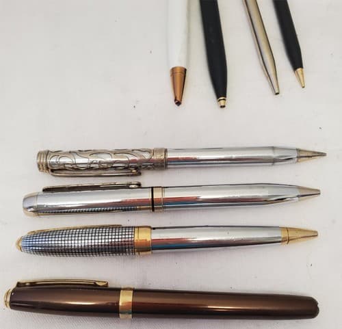 Lot of 8 Vintage Cross, Cardn, Sheaffer Pens - Thumbnail 4