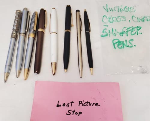 Lot of 8 Vintage Cross, Cardn, Sheaffer Pens - Thumbnail 8