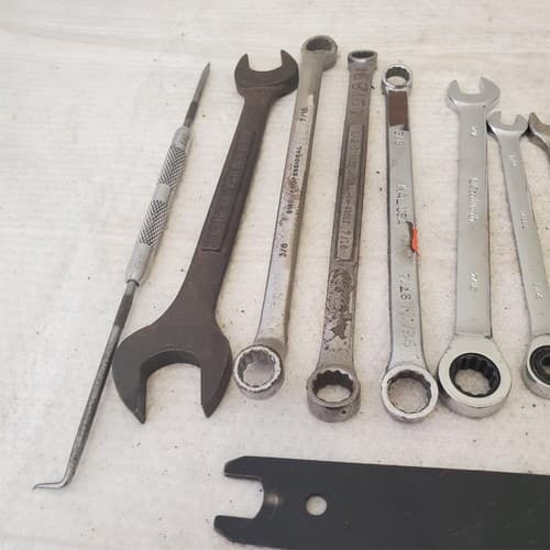 Lot of Assorted Double End Box Wrench, Combination Wrench & other Tools LOT 41 - Thumbnail 4