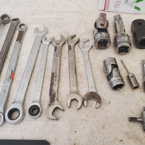 Lot of Assorted Double End Box Wrench, Combination Wrench & other Tools LOT 41 - Thumbnail 5