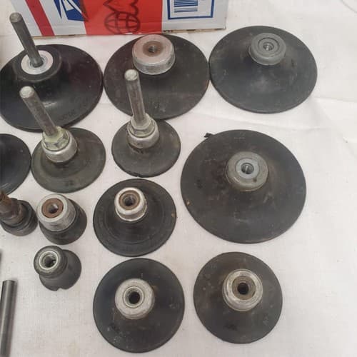 Lot of 20 Assorted Rotary carbide burrs, Backing Pad etc LOT-112 - Thumbnail 4