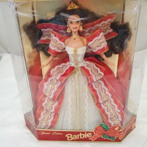 Barbie 1997 - Mattel Special Edition Holiday Barbie Doll - Thumbnail 4