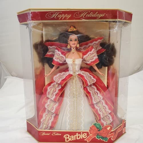 Barbie 1997 - Mattel Special Edition Holiday Barbie Doll - Thumbnail 2