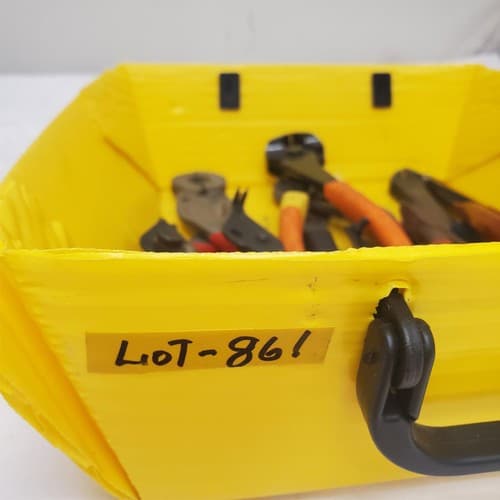 Lot of 11 Assorted Pliers Set Hand Tools for Gripping Cutting & Bending LOT-861 - Thumbnail 3