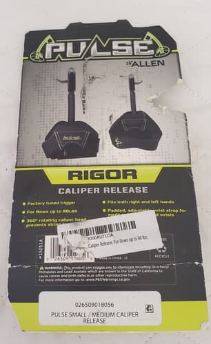 Allen Pulse Rigor Caliper Release 15251A Archery Aid for Compound Hunting Bows - Thumbnail 3