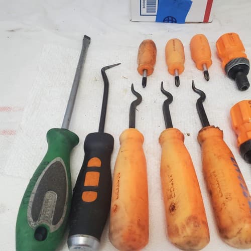 Lot of 10 Matco & Witte Vintage Mixed Screwdrivers & Hook Tools LOT-982 - Thumbnail 5