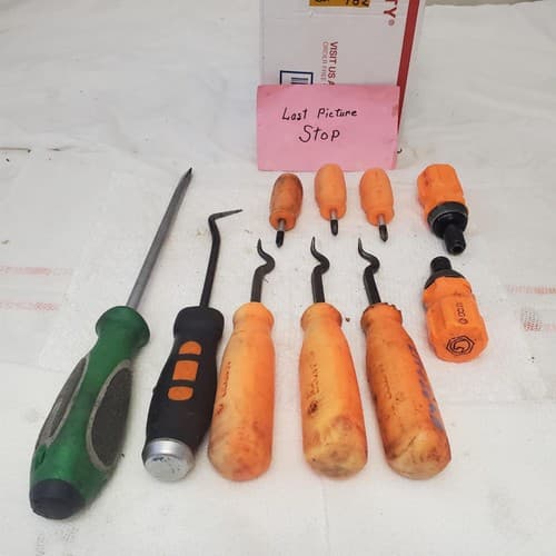 Lot of 10 Matco & Witte Vintage Mixed Screwdrivers & Hook Tools LOT-982 - Thumbnail 11