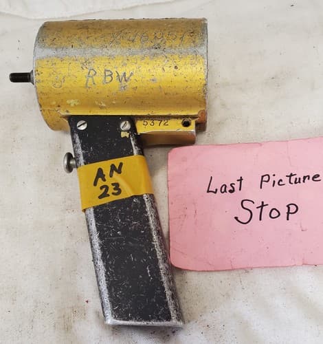 Ingersoll-Rand or Similar Pneumatic Torque Wrench Pistol Grip Style AN23 - Thumbnail 6