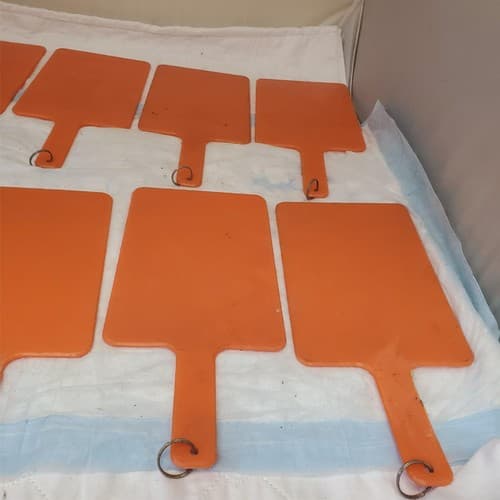 Lot Of 10 AERO Safety Marshalling Paddles 3-82345 - Thumbnail 5