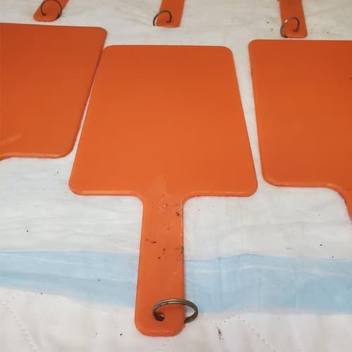 Lot Of 10 AERO Safety Marshalling Paddles 3-82345 - Thumbnail 4