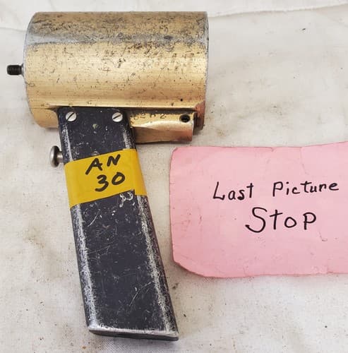 Ingersoll Rand Vintage Pneumatic Rivet Gun Aircraft Tool AN30 - Thumbnail 6