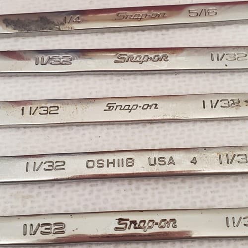 Lot of Snap on combination Wrench & Sockets LOT-1056 - Thumbnail 11