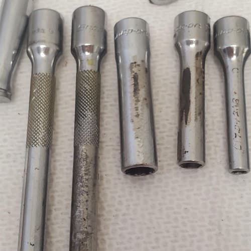 Lot of Snap on combination Wrench & Sockets LOT-1056 - Thumbnail 13