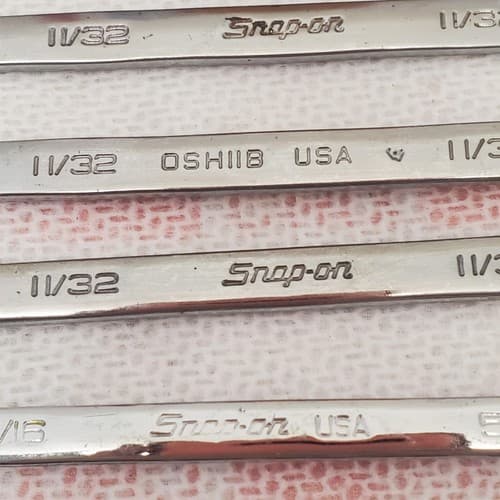 Lot of Snap on combination Wrench & Sockets LOT-1056 - Thumbnail 10