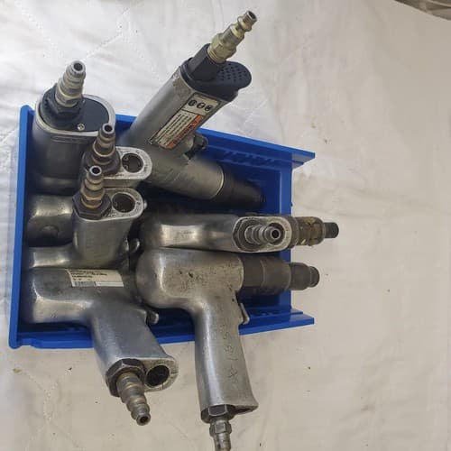 Cleco Pneumatic Pistol Grip 1/4" Air Tool Screwdriver/Nutrunner Air Tools Lot-5 - Thumbnail 3