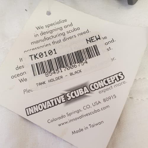 Innovative Scuba Concepts tank carrier strap new with Tag - Thumbnail 3
