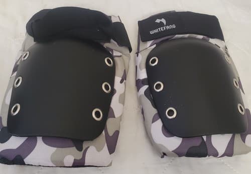 whitefang protective gear set knee elbow wrist pads for skating - Thumbnail 8