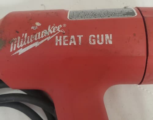 Milwaukee 570/1000 F Heat Gun Dual temperature Heavy Duty 731-586749 Lot-443 - Thumbnail 2