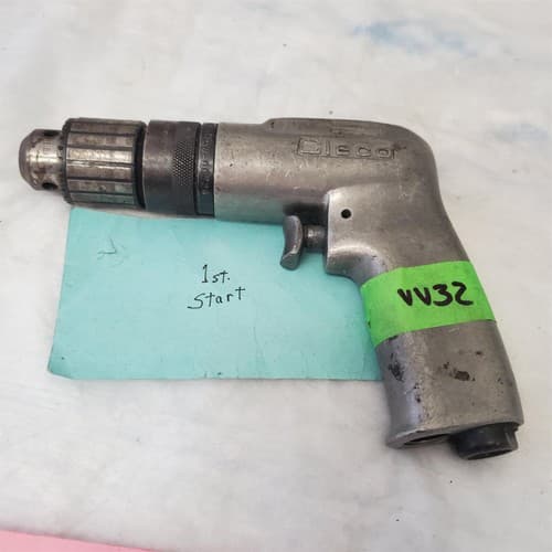 Cleco Pistol Grip Pneumatic Air Drill Air Tool VV-32 - Image 1