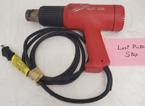 Milwaukee 570/1000 F Heat Gun Dual temperature Heavy Duty 731-586749 Lot-443 - Thumbnail 6