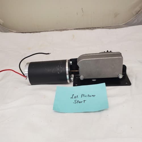 Electric Motor with Gearbox & Assembly For RV BAL Accu-Slide Cable System - Image 1