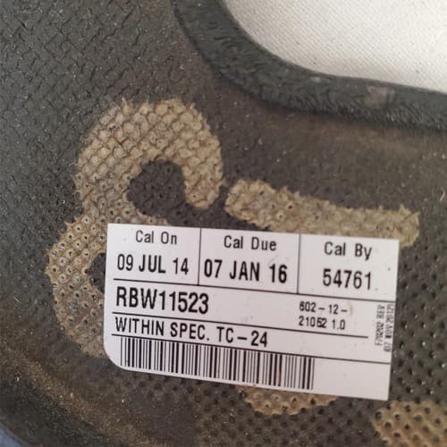 Large Frame Outside Micrometer Precision Measuring instrument with Case LOT-1104 - Thumbnail 4