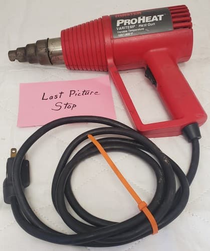 Master Appliance 120V PH-1200 Proheat Varitemp Heat Gun LOT-591 - Thumbnail 5