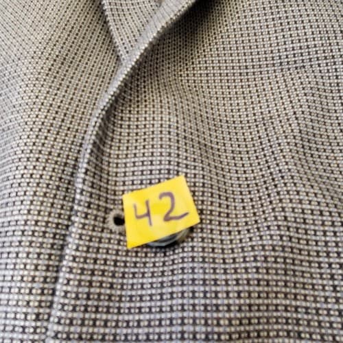 Joseph Abboud Collection Men's Textured Blazer Suit Jacket Sport Coat 40L - Thumbnail 9