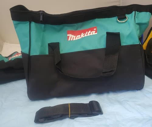 Lot of 3 Tool Bags 2 Makita & 1 DeWalt Soft-Sided Zipper Tote Bags LOT-1074 - Thumbnail 11