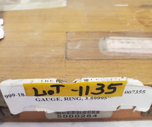 Baker 0-7691 3.59995" IN Ring Bore Gage Machinist Tool LOT-1135 - Thumbnail 3