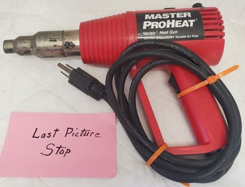 Master Appliance 120V PH-1300 Proheat Varitemp Heat Gun LOT-647 - Image 1