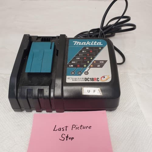 Makita DC18RC 7.2 V 14.4V 18 V Battery Rapid Charger Lot 438 - Thumbnail 5