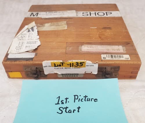 Baker 0-7691 3.59995" IN Ring Bore Gage Machinist Tool LOT-1135 - Thumbnail 2