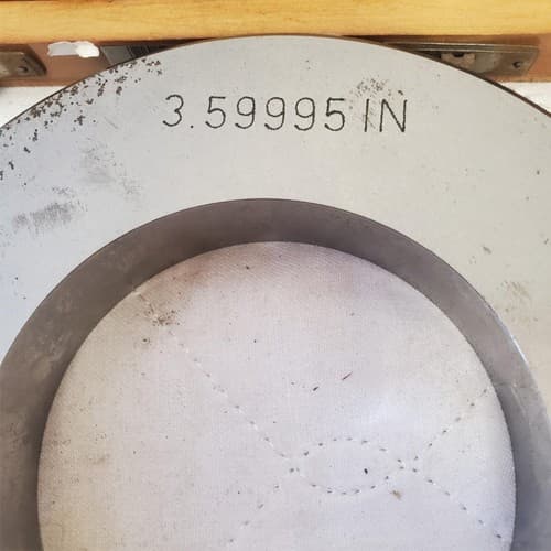 Baker 0-7691 3.59995" IN Ring Bore Gage Machinist Tool LOT-1135 - Thumbnail 6