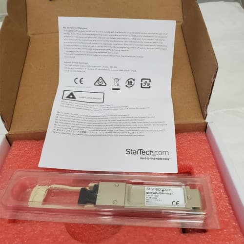 StarTech 40G QSFP+ MM MPO Transceiver QSFP-40G-XSR4-AR-ST - Image 1