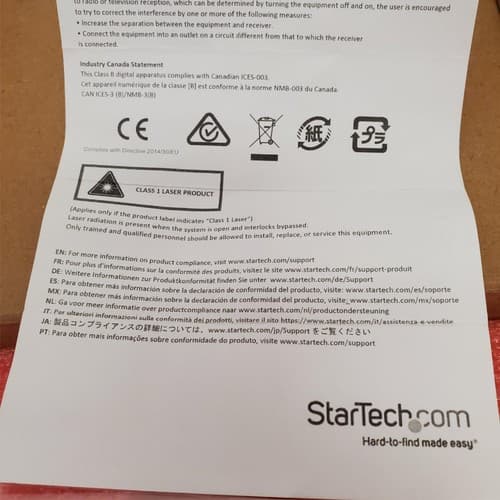 StarTech 40G QSFP+ MM MPO Transceiver QSFP-40G-XSR4-AR-ST - Thumbnail 4