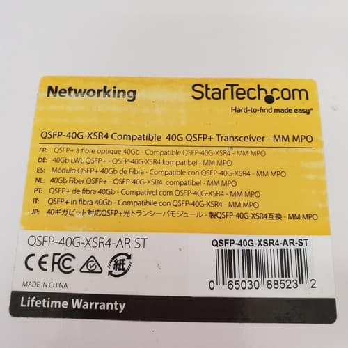 StarTech 40G QSFP+ MM MPO Transceiver QSFP-40G-XSR4-AR-ST - Thumbnail 3