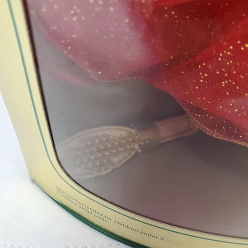 1993 Barbie 10824 Happy Holidays Special Edition Doll Red Gown Christmas Edition - Thumbnail 5