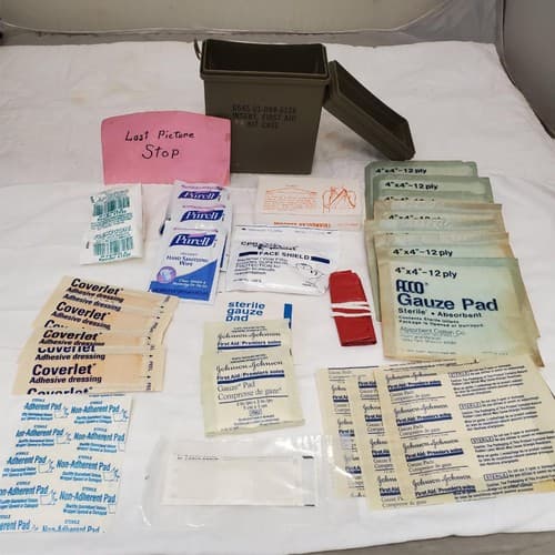 Military First Aid Box w/ Contents NSN 6545-01-094-6136 - Thumbnail 10