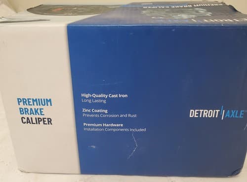 Detroit Axle Premium Driver Left Brake Caliper w/Bracket - Thumbnail 5