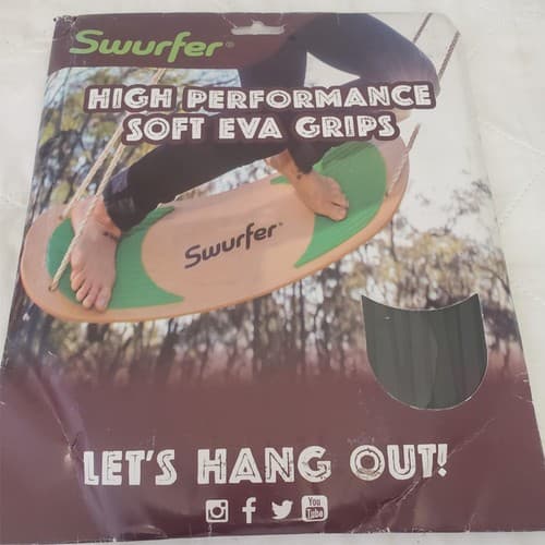 Swurfer High Performance Soft EVA Grips Swing for Kids and Adults - Thumbnail 2