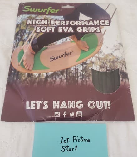 Swurfer High Performance Soft EVA Grips Swing for Kids and Adults - Image 1