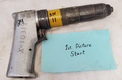 Cleco Pneumatic Screwdriver Pistol Grip Air Driver AN11 - Image 1