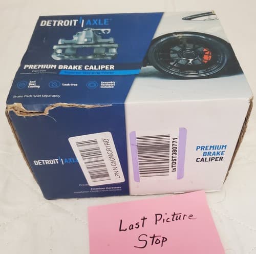 Detroit Axle Premium Driver Left Brake Caliper w/Bracket - Thumbnail 11