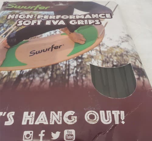 Swurfer High Performance Soft EVA Grips Swing for Kids and Adults - Thumbnail 4