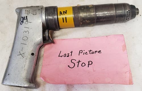 Cleco Pneumatic Screwdriver Pistol Grip Air Driver AN11 - Thumbnail 6