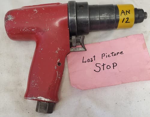 Assorted Pistol Grip Pneumatic Screwdriver Red Air Driver AN12 - Thumbnail 6